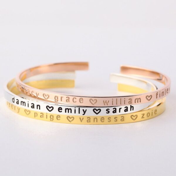 sterling silver Personalized name bracelets