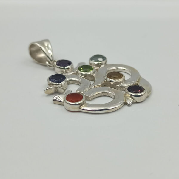 925 Sterling Silver Chakra Pendant - Image 5