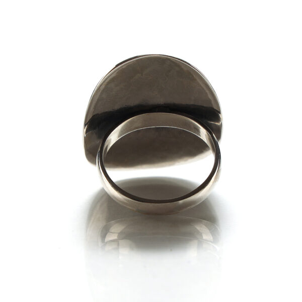Lapis Lazuli Boho Silver Ring SHR144 - Image 4