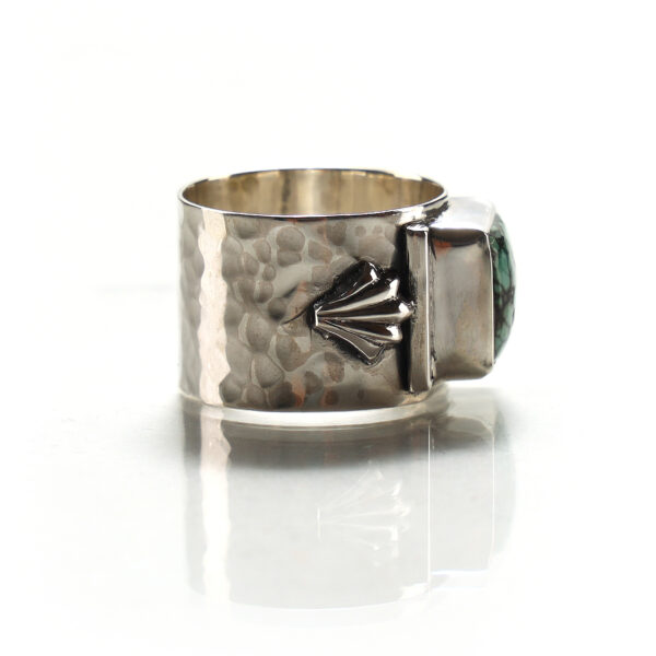 Turquoise Gems Silver Ring SHR147 - Image 3