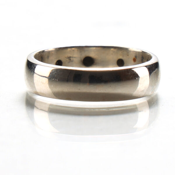 CZ Sterling Silver Band Ring SHR148 - Image 3