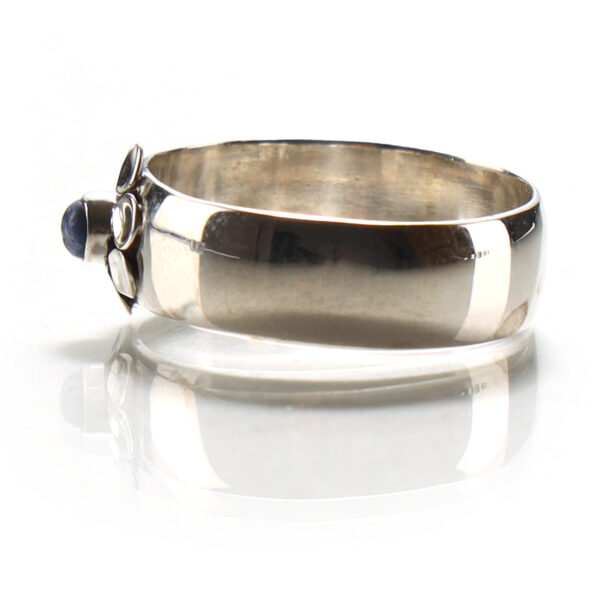Lapis Lazuli Silver Boho Ring SHR149 - Image 4