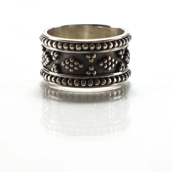 Sterling silver boho ring SHR152 - Image 4