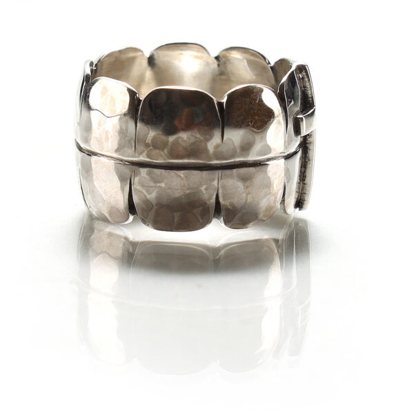Cross Sterling Silver Ring SHR154 - Image 3