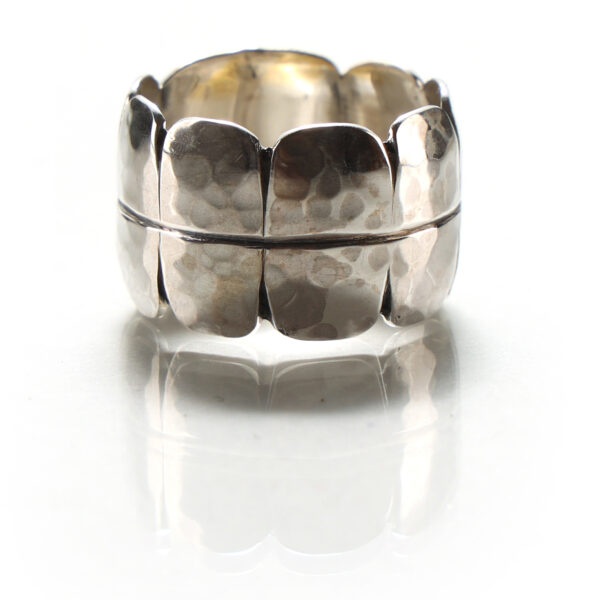 Cross Sterling Silver Ring SHR154 - Image 2